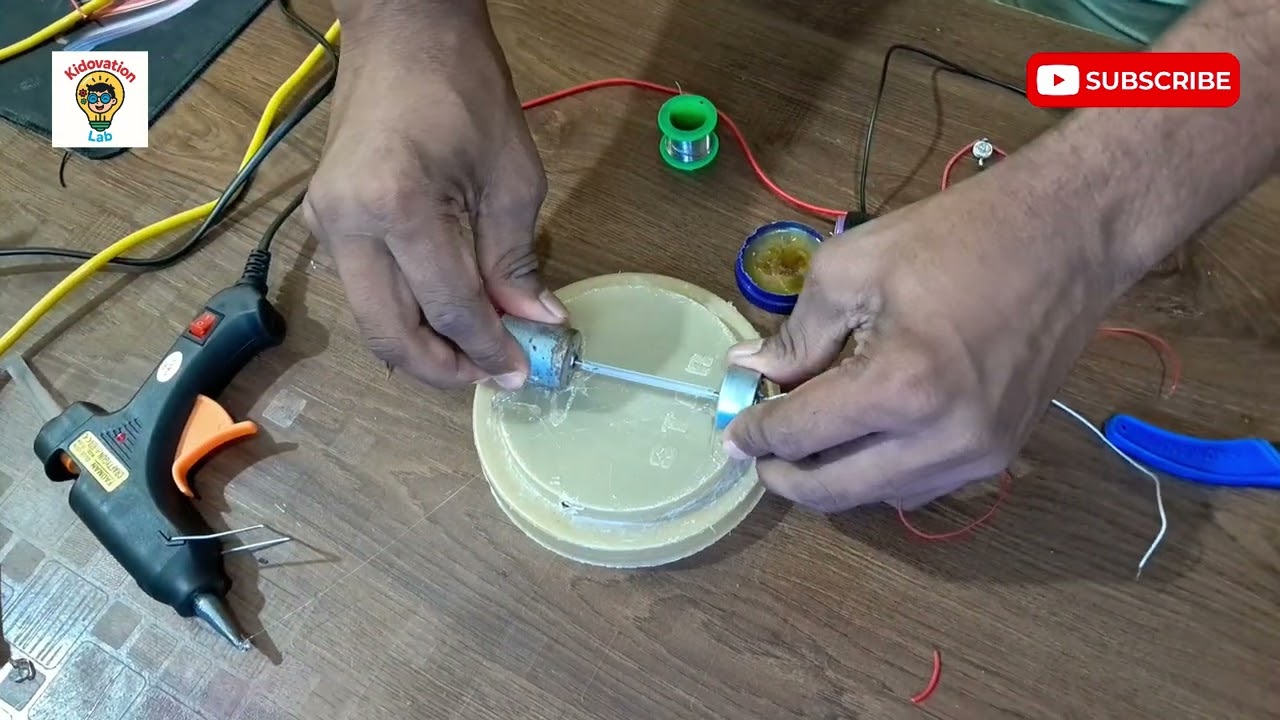 How I Made Free Electricity at Home with Motor Dynamo | Science Project 