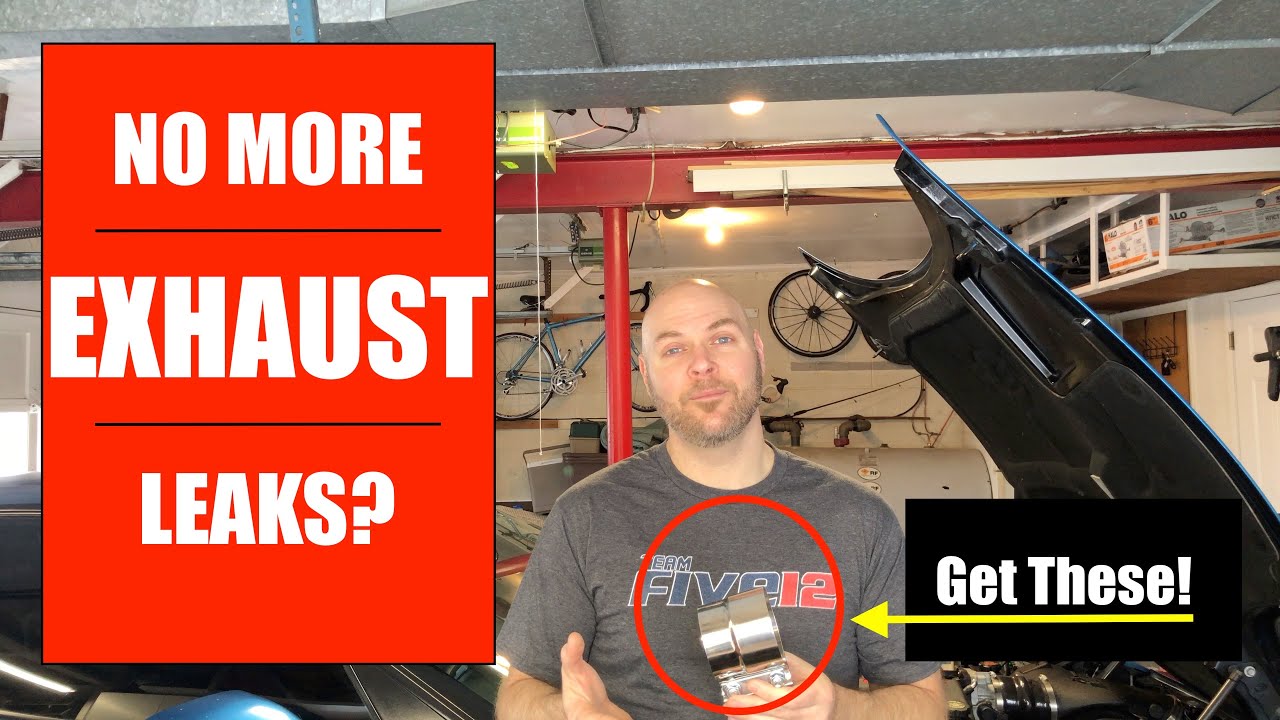My 1999 C5 Corvette FRC Gets New Exhaust Clamps (No more exhaust leaks