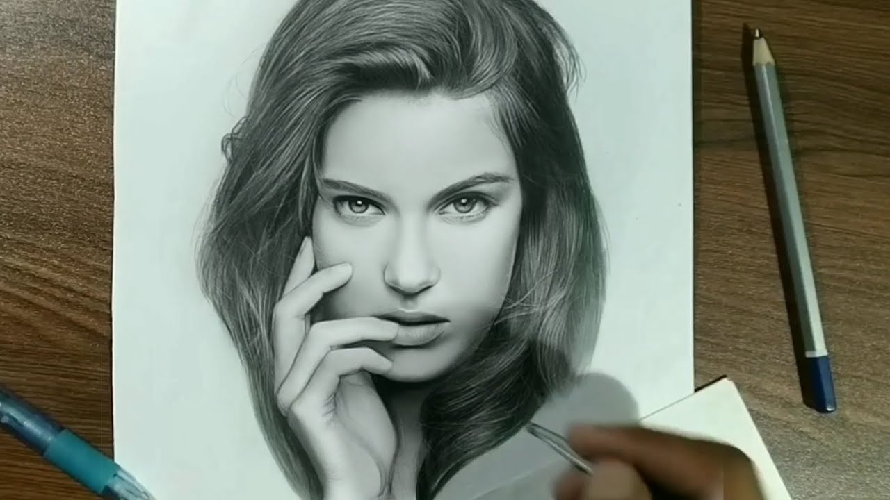Realistic FACE Drawing  Draw a Realistic face by ddrawanart on DeviantArt