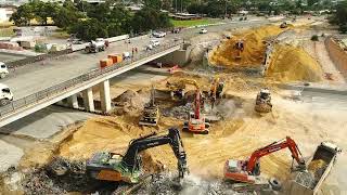 Broun Avenue Bridge Demolition - 1 to 4 April 2022