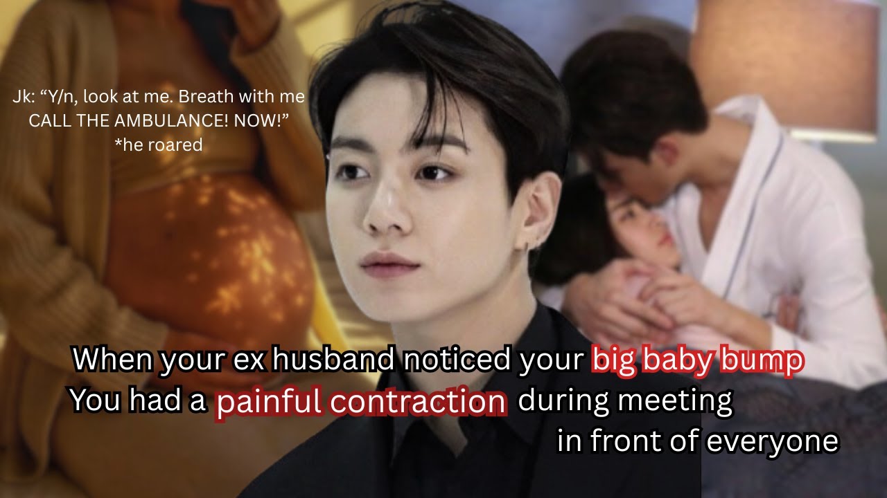 Когда ваш бывший муж увидел ваш живот, вы упали от боли во время встречи с ним.