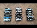 Police Toy Cars in Hands With Interrior View in 4k