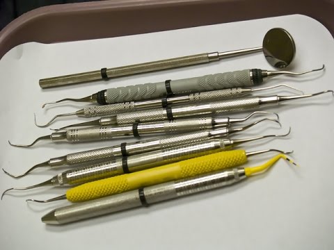 Из чего состоит стоматологический лоток  Весь набор стоматологических инструментов