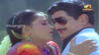 Parthudu Movie Songs - Chakkanmma Buggameeda Song - Krishna, Radha 