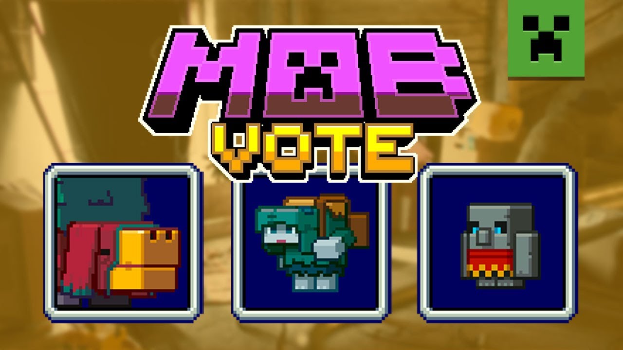 Minecraft Mob Vote 2022 - How to vote in Bedrock, voting times and watch  Minecraft Live, Gaming, Entertainment