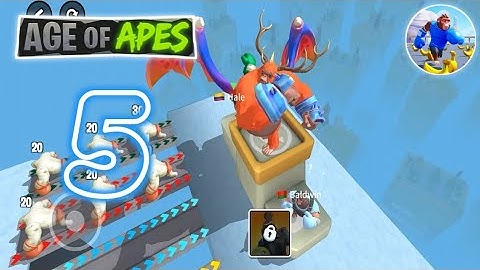 Age of Apes🦍  - Full Android Gameplay Walkthrough 🔥 Part - 5 🔥