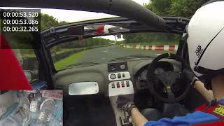 MG TF V6 (Rover KV6) - First Shakedown Laps at Teeside Autodrome