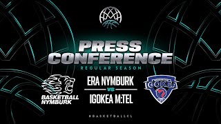 ERA Nymburk v Igokea m:tel - Press Conference