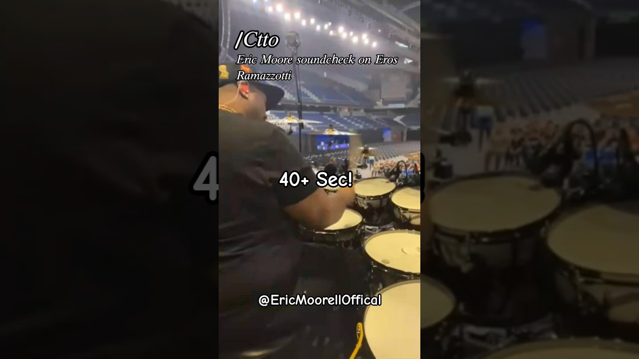 Eric Moore Soundcheck 