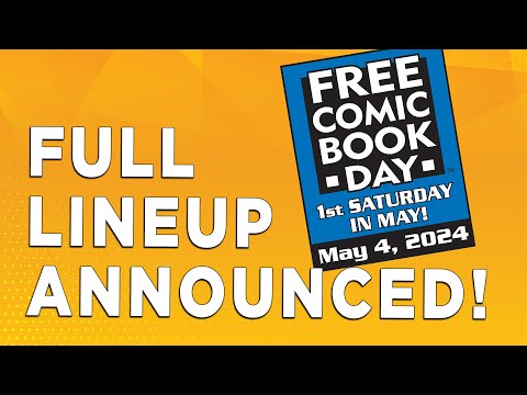 Free Comic Book Day Full Lineup Announcement!