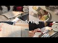 【study vlog】超朝方大学生が朝4時半に起きて10時間勉強してみた