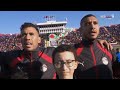 صافرات جماهير المغرب على النشيد الوطني لمصر في مباراة نيجيريا سمعها