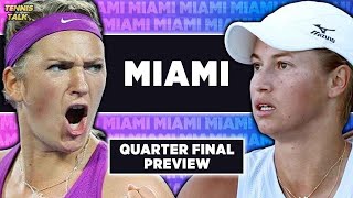 Azarenka vs Putintseva | Miami Open 2024 QF | Tennis Prediction