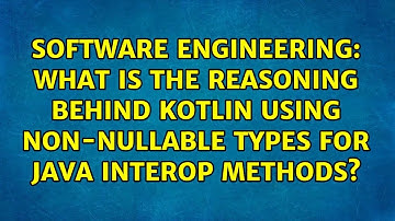 What is the reasoning behind Kotlin using non-nullable types for Java interop methods?