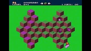 Mega Q*bert [v1.2](Sega Mega Drive)NTSC. Mega. Score: 31 450. L: 2-2 | Arcade. Score: 11 550. L: 2-1