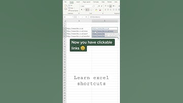 How to use URL in excel #excel #learnexcel #excelshortcutkeys #excelshortcut #exceltips #learning