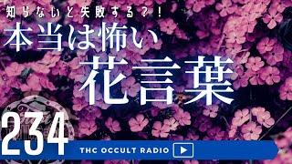 知らないと失敗するかも!?本当は怖い花言葉 あの花のこんな花言葉知ってました？THCオカルトラジオ ep.234