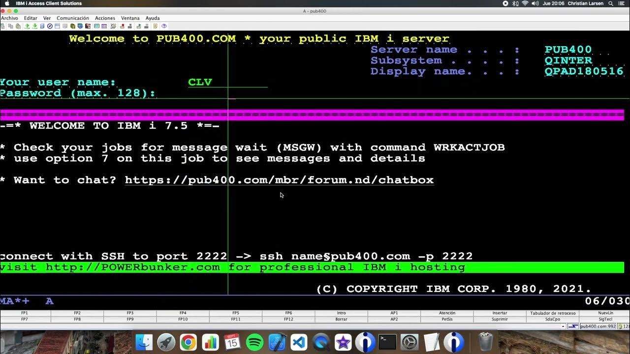 Coding in RPG (IBM i/AS400). Using SQL to look for jobs information