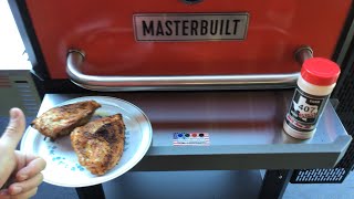 Masterbuilt Gravity Series 1050 Charcoal Grill Bone In, Crispy Skin Chicken Breast, Awesome