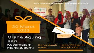 GEBYAR DONOR DARAH KADER POSYANDU