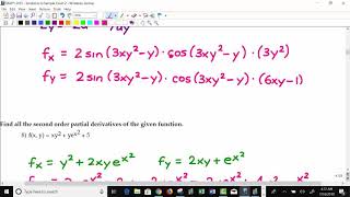 MATH 2415 - Solutions to Sample Exam 2 - Part 1 (1 - 17)