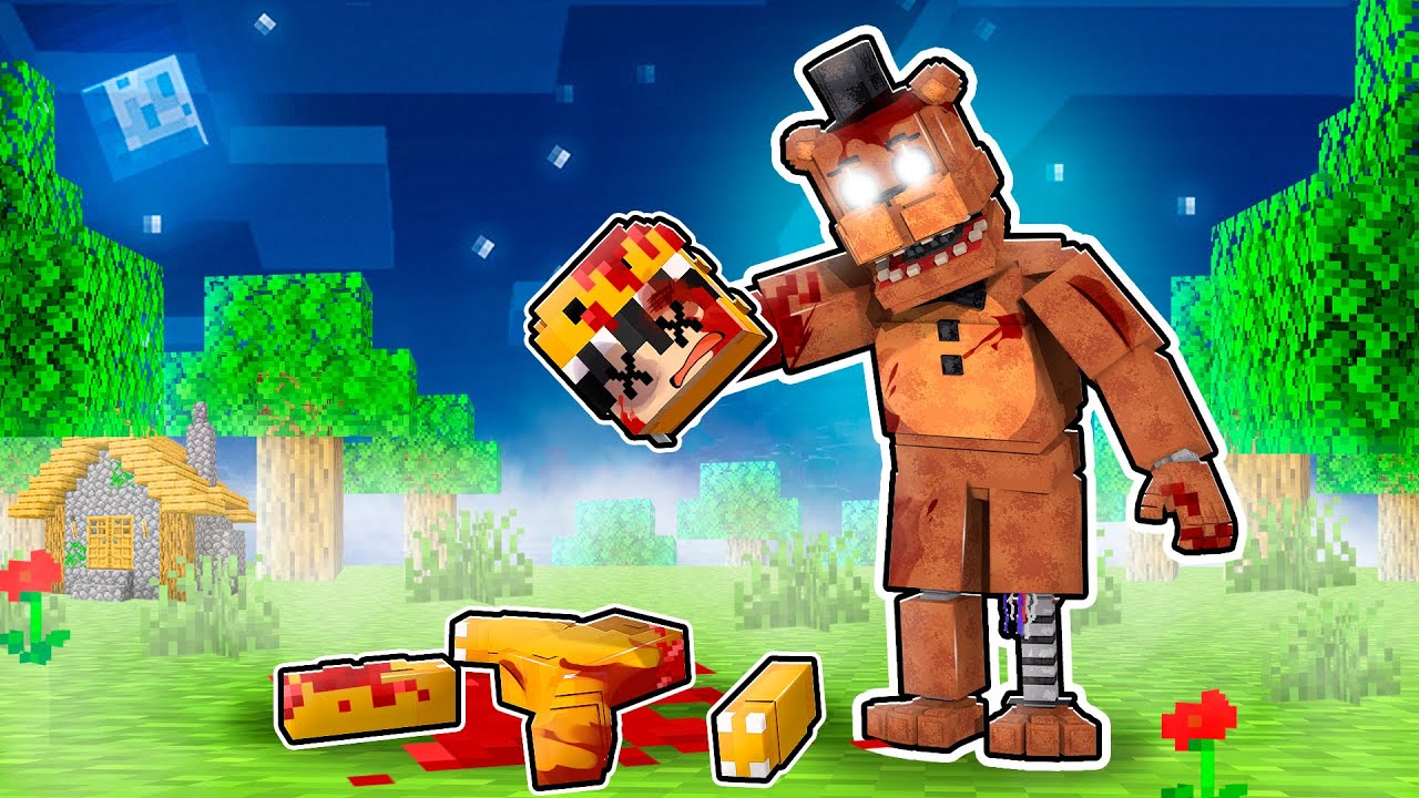 Five NIGHTS at FREDDY's in MINECRAFT!
