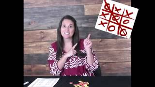 Tic Tac Toe Multiplication, Addition and Subtraction Game