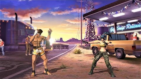 Joe Higashi vs Leona Heidern (Hardest AI) - KOF XIV