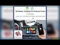 Wireless Carplay adapter Android Auto For PeugeotCitroen SMEG 208 308 508 3008 C4 DS3 DS5 Support