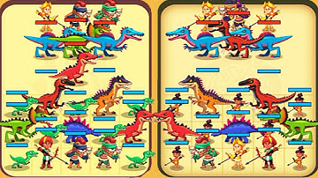 Dinosaur Merge #16 - Android Gameplay