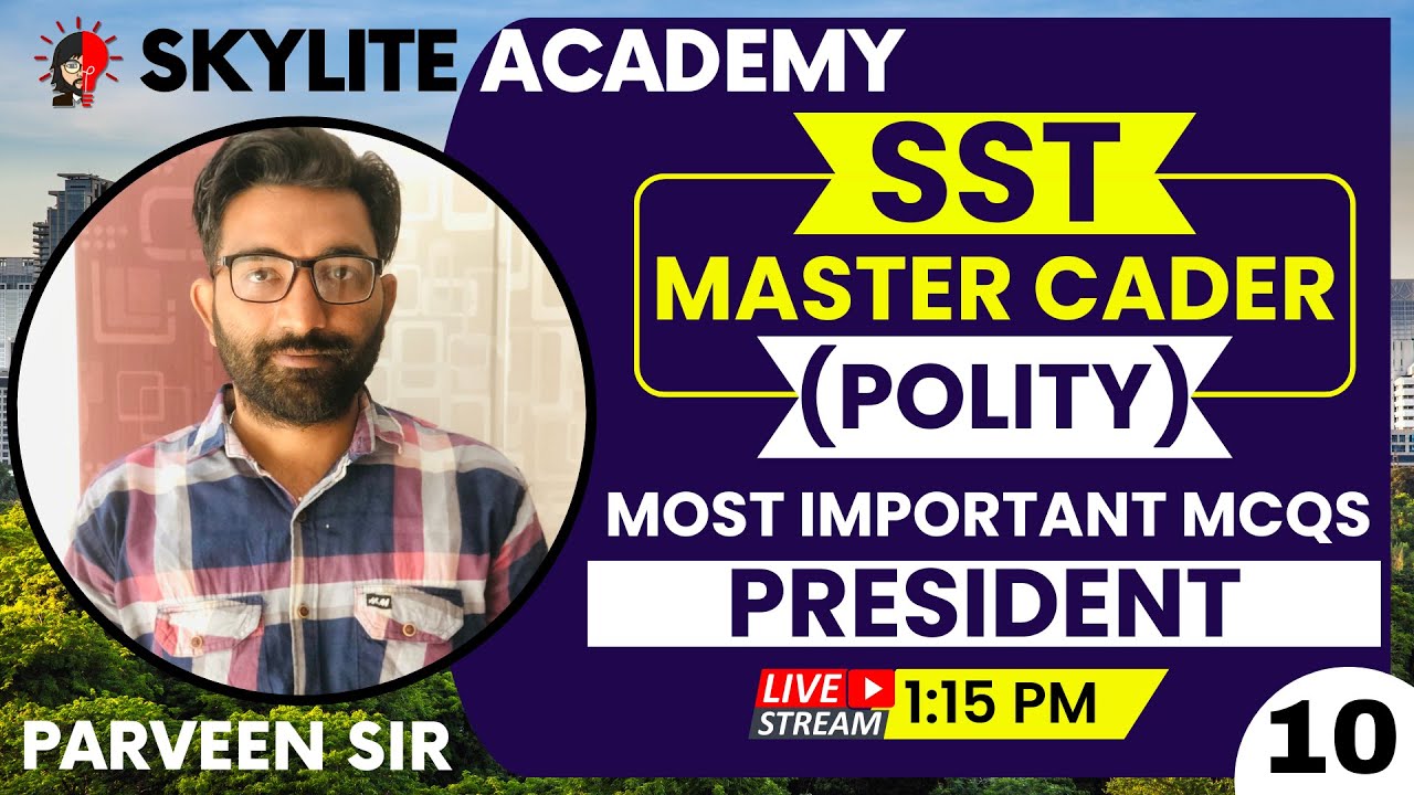 Sst master cadre 2024 polity important mcqs fundamental rights 9