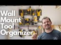 Maximize Space &amp; Efficiency: Building a Wall-Mounted Tool Organizer