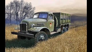картинка: Сборка модели ЗИС-151(ZVEZDA)