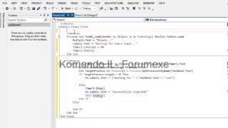 Visual Studio - İnjector Yapımı [yeni] - Komando
