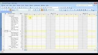 Microsoft Project 2007 Pt 2 (Resources)