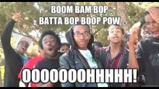 Boom Bam Bop Badabop boomp POW