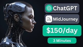 How to Make $150 Per Day with MidJourney and ChatGPT!