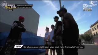 BTS: a Homeless man giving advice to BTS 6 YEARS AGO
