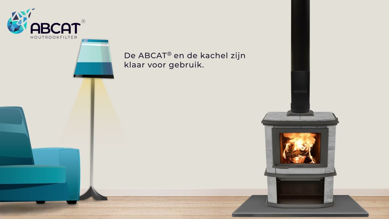 ABCAT Houtrookfilter ⌀180mm - de Groene Hoed Duurzaam - De Groene Duurzaam