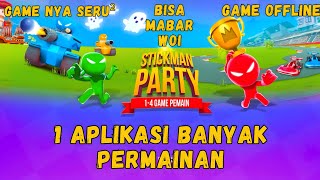 1 APLIKASI BANYAK GAME #aplikasi #game #stickmanparty screenshot 3