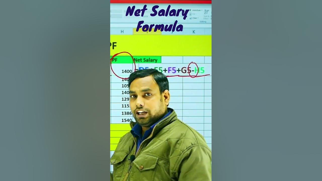 net-salary-formula-in-excel-rctigyan-excel-exceltips-netsalary