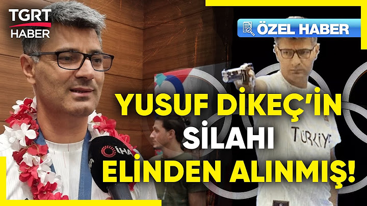 Dünyanın Gündemindeki Türk Sporcu Yusuf Dikeç TGRT Haber'e Özel Konuştu: Elimden Silahımı Aldılar!