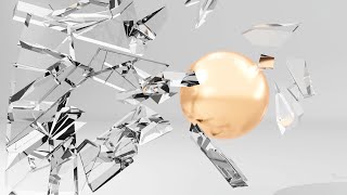 How to Shatter a Glass Wall in Maya Using Bullet