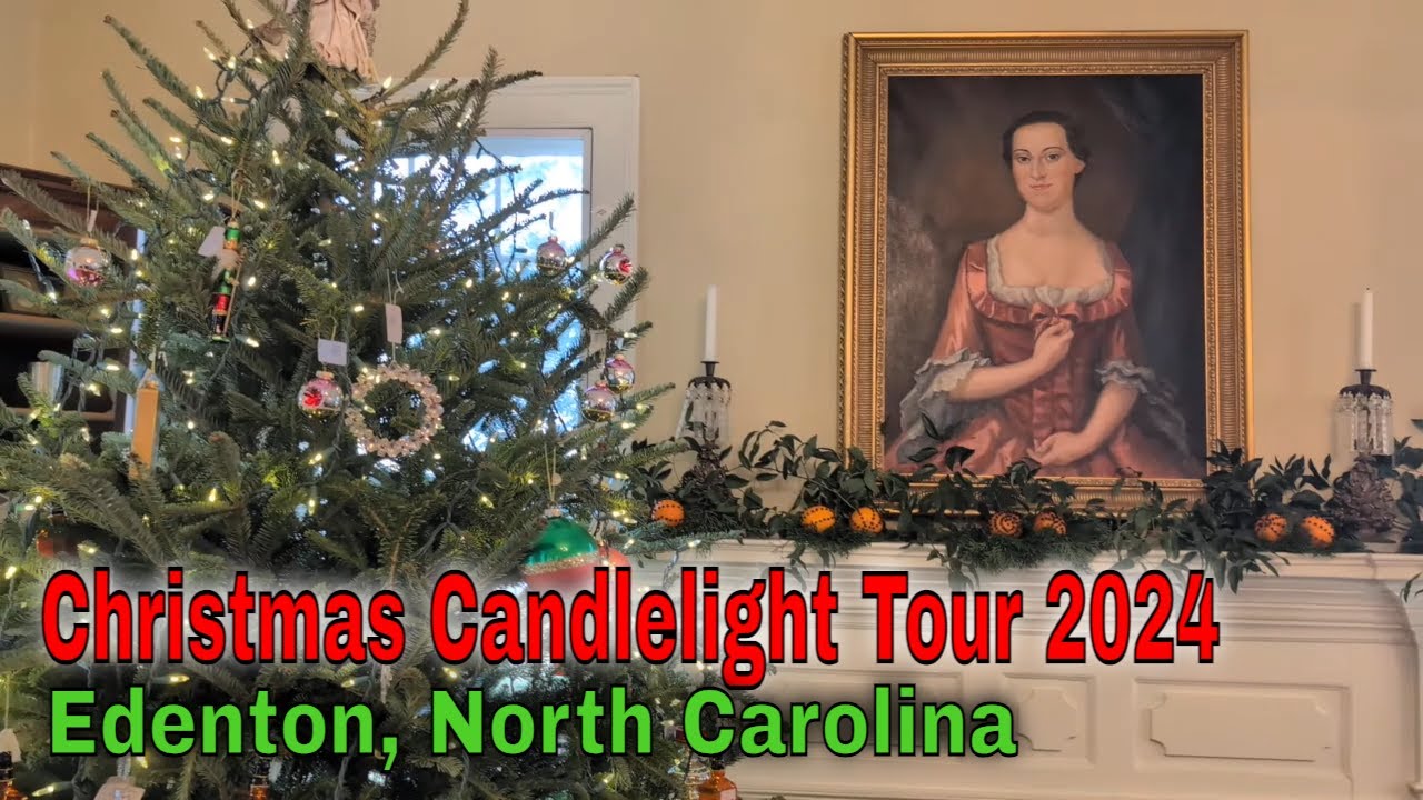 Christmas Historic Home Tour - Edenton, North Carolina - YouTube