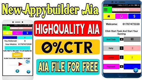 New HighQuality 2018 Best Aia File Appybuilder For Free