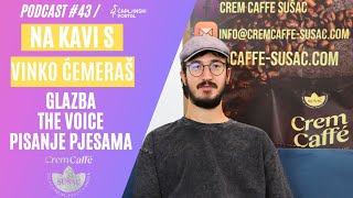 Na kavi s 'Crem Caffe Sušac' - Vinko Ćemeraš: O The Voiceu, glazbi, životu u Čapljini, Jaz festu...