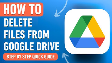 How to Delete Files from Google Drive (permanently) Easy Tutorial