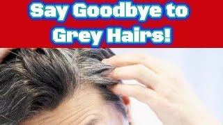 Bye Bye Gray Hair! Here is A Powerful Remedy To Reverse Gray Hair At Home Naturally!