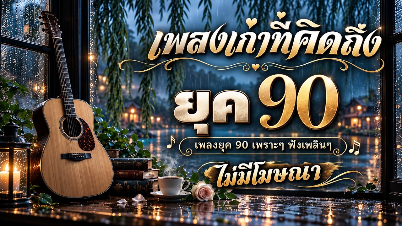 รวมเพลงเพราะ ยุค 90 ฟังยาวต่อเนื่อง 💗 รวมฮิตสุดคิดถึง โตมากับเพลงนี้ ฟังแล้วคิดถึงวันเก่า ๆ