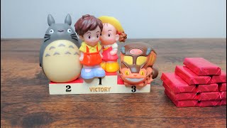 ガチャガチャとの違いシリーズ14 【トトロファミリーフィギュア】のご紹介 Introducing Totoro Family Figure Japan